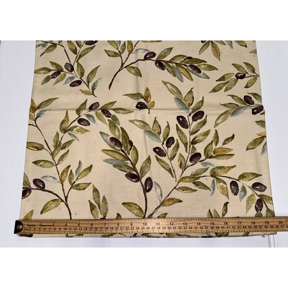 Pottery Barn Olive Branch Pillow Cover 20x20 Set‎ of 2 Wine Tasting Decoration
